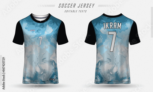 Soccer Jersey Basket ball Jersey  Sports Jersey  Football Jersey Cricket Jersey By Ikram photo