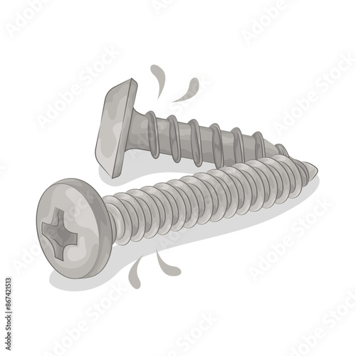 Illustration of screw 