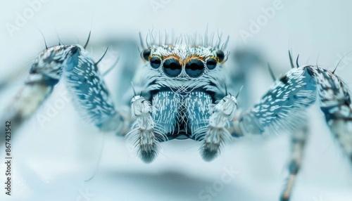  Giant Spider Close-Up Photograph