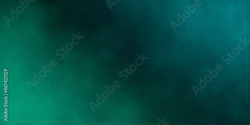 Green abstract grunge isolated mist overlay paper texture grain smog cloud decorative vintage background.
