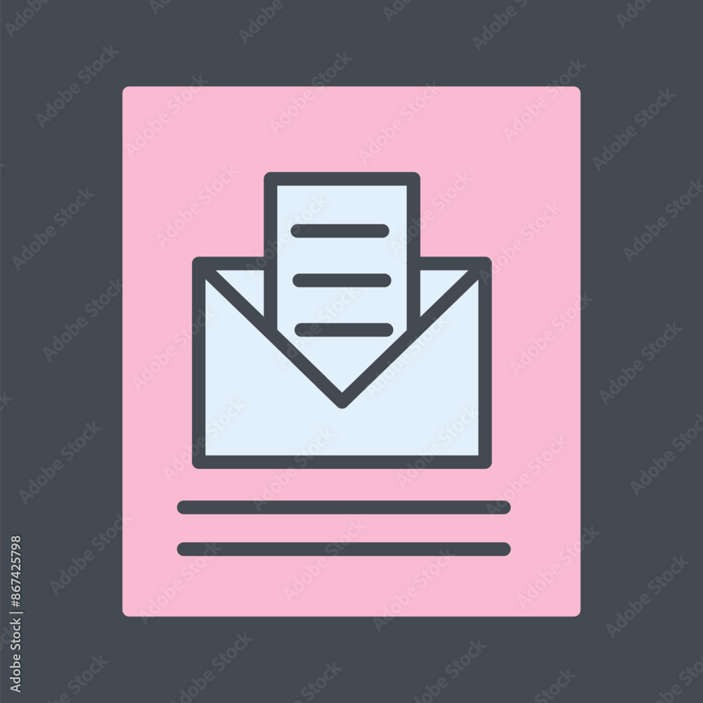 Mail Open Vector Icon