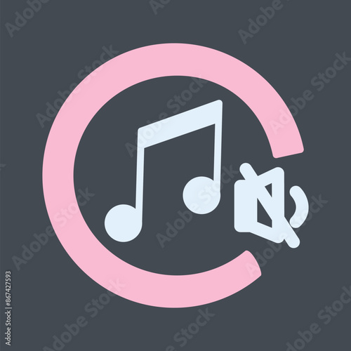 Mute Vector Icon