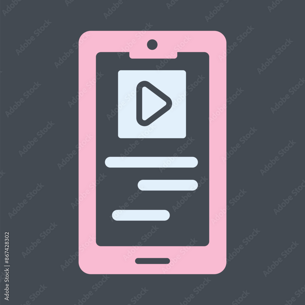 Mobile Applications Vector Icon Mobile Applications Vector Icon