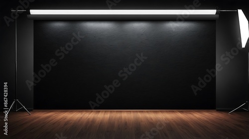 empty room with wall