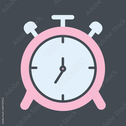 Alarm Clock Vector Icon