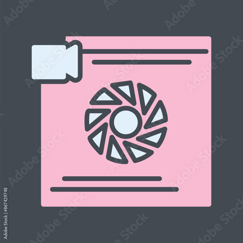 Camera Lens Vector Icon
