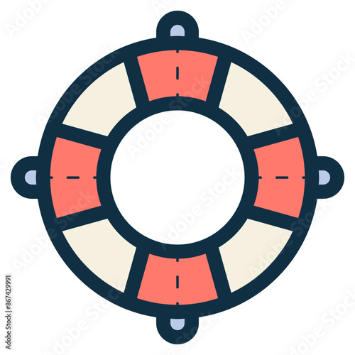 safety lifebuoy icon