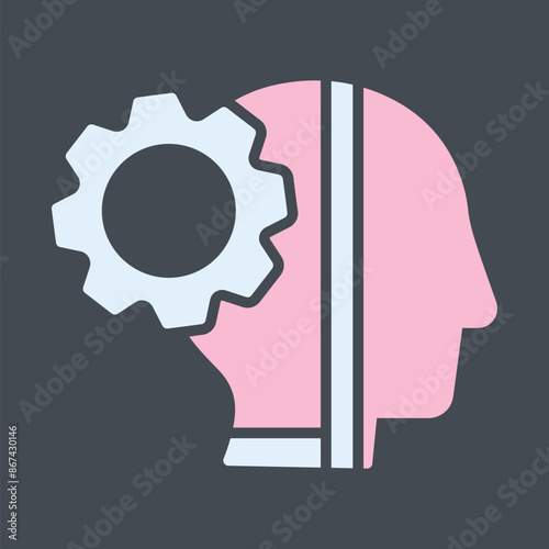 Cyborg Vector Icon