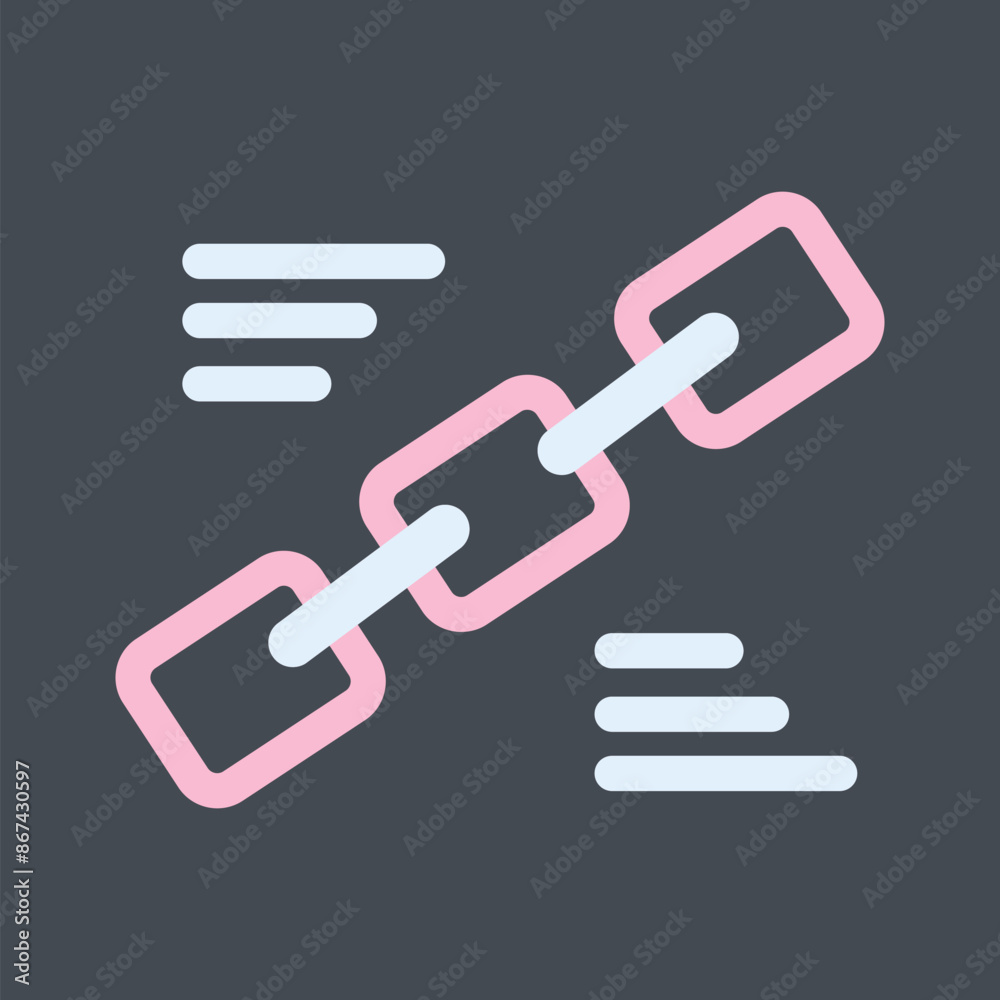 Hyperlink Vector Icon Hyperlink Vector Icon