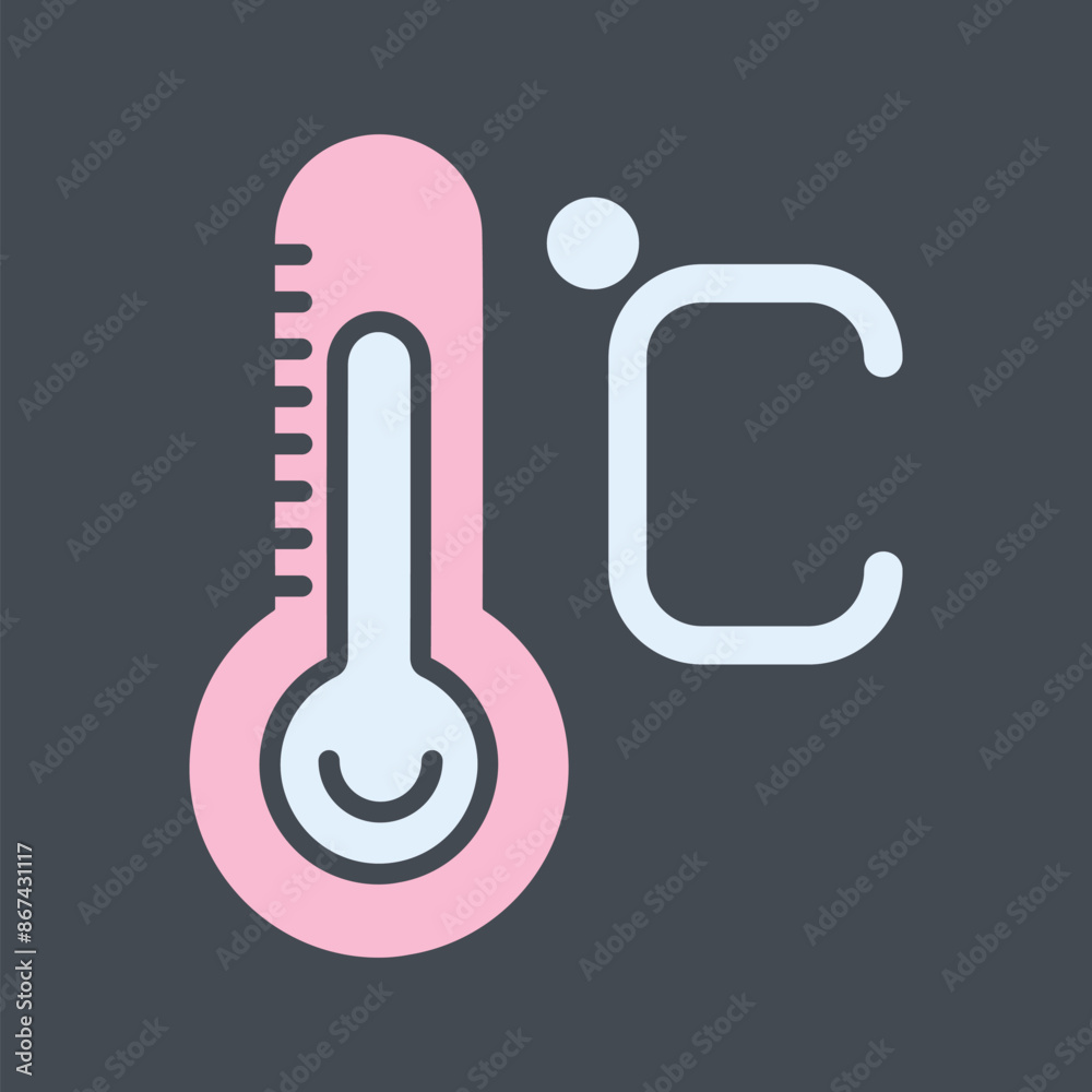 Temperature Vector Icon Temperature Vector Icon