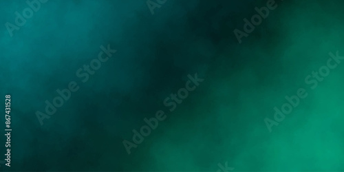 Green abstract grunge texture smoke cloud isolated smog, vapour, mist overlay paper texture decorative vintage background.