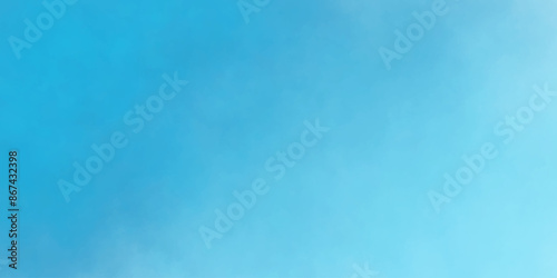 Sky blue abstract grunge texture smoke cloud isolated smog, vapour, mist overlay paper texture decorative vintage background.