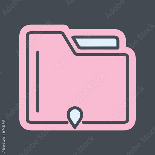 Data Leak Vector Icon