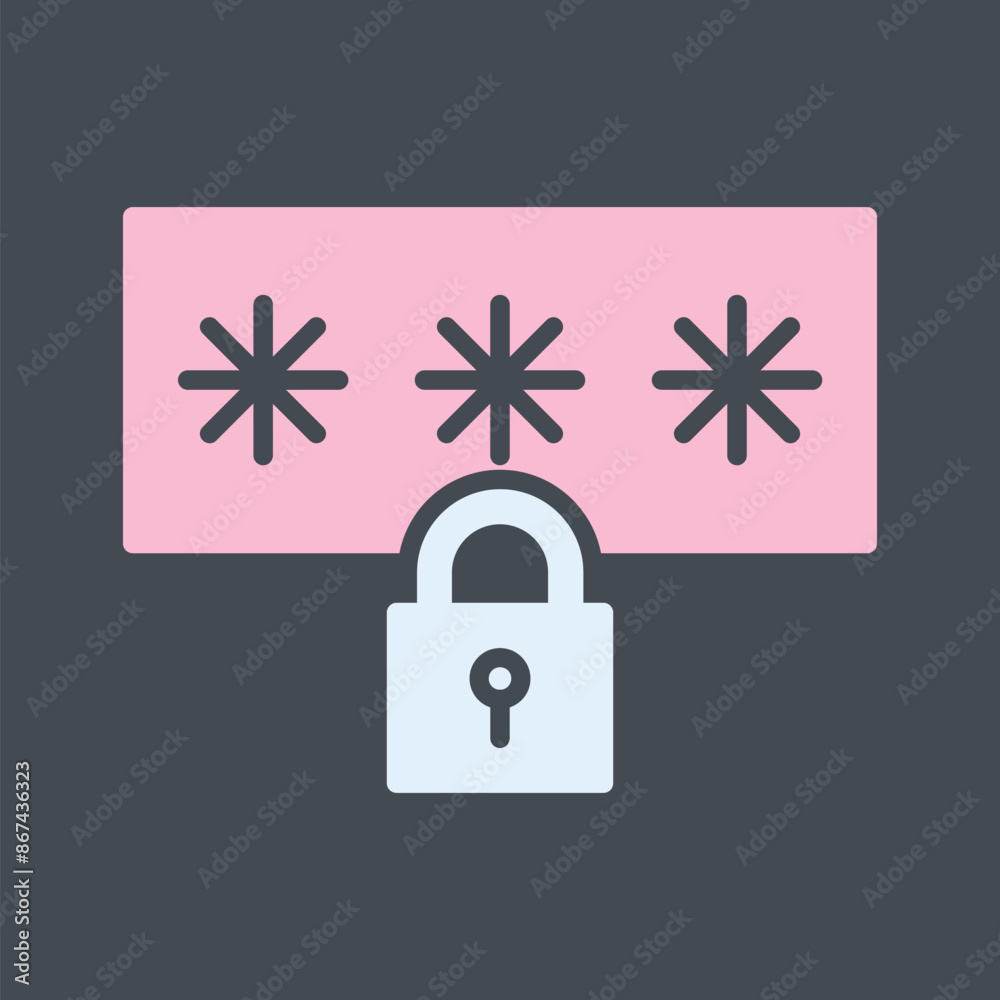 Password Vector Icon