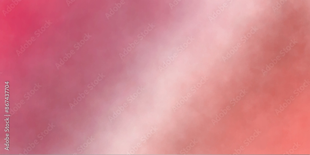 Fototapeta premium Pink and twilight peach abstract grunge texture smoke cloud isolated smog, vapour, mist overlay paper texture decorative vintage background.