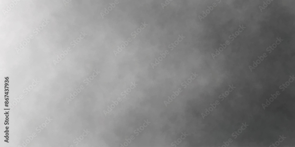 Black and white abstract grunge isolated vapour mist overlay smoke cloud paper texture with grain noise decorative vintage vector background. Black and white abstract grunge isolated vapour mist overlay smoke cloud paper texture with grain noise decorative vintage vector background.
