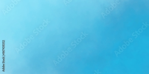 Sky blue abstract grunge isolated mist overlay paper texture grain smog cloud decorative vintage background.