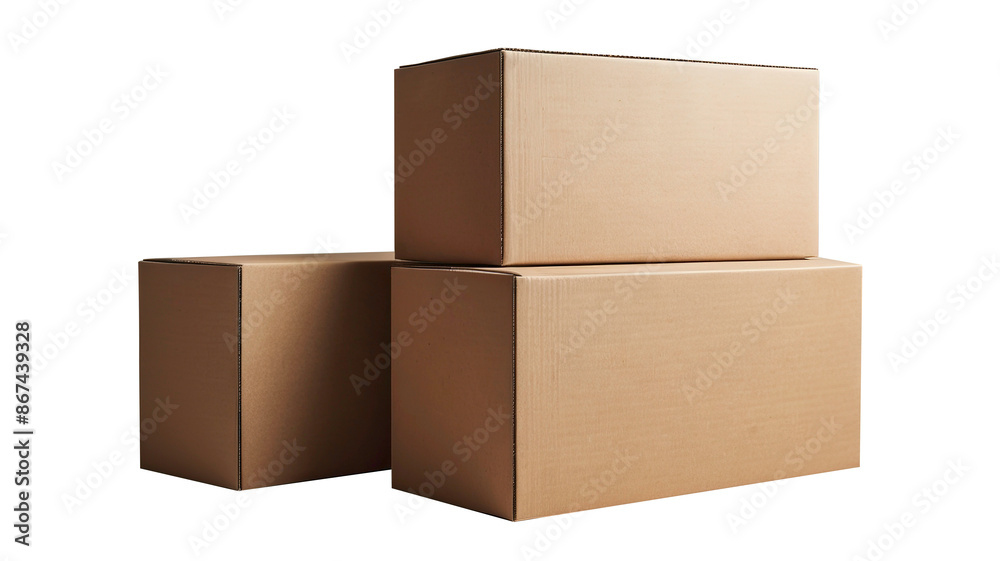 cardboard box transparent background template isolate (PNG) cardboard box transparent background template isolate (PNG)