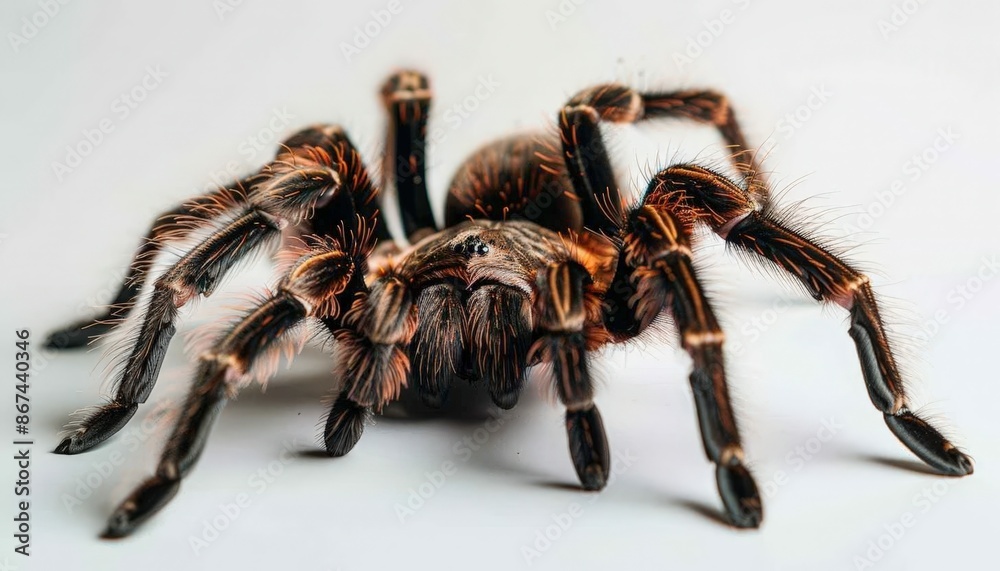 Giant Red and Brown Spider: Close-up of an Incredible Arachnid Giant Red and Brown Spider: Close-up of an Incredible Arachnid