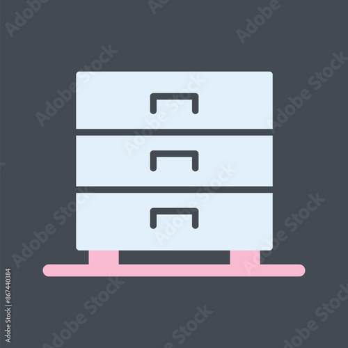 Drawers Vector Icon