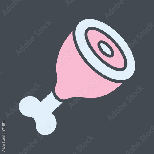 Meat Vector Icon