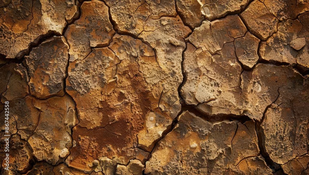 Rustic Texture of Cracked Concrete Rustic Texture of Cracked Concrete