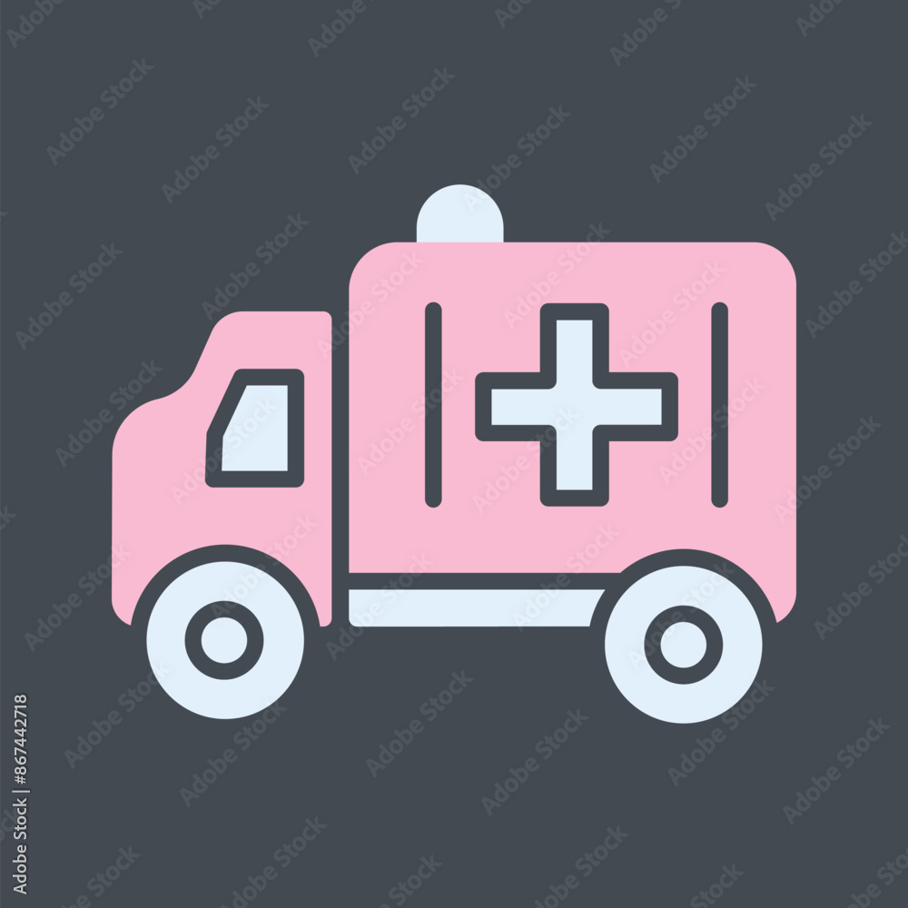 Ambulance Vector Icon Ambulance Vector Icon