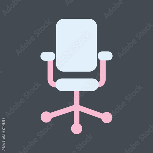 Office Chair II Vector Icon