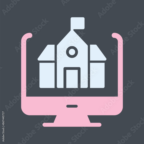 Homeschooling Vector Icon