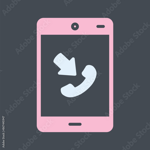 Incoming Call Vector Icon