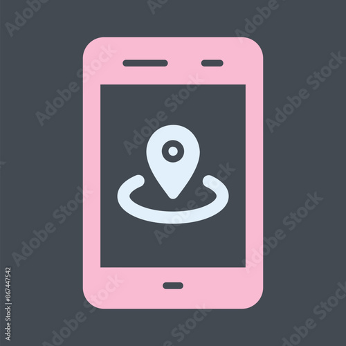 Location Service Vector Icon