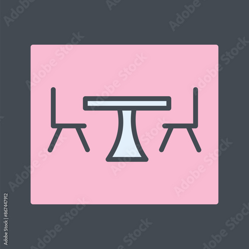 Canteen Vector Icon