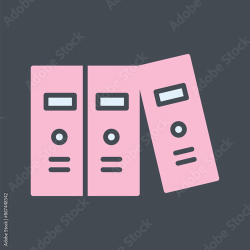 Binder Vector Icon