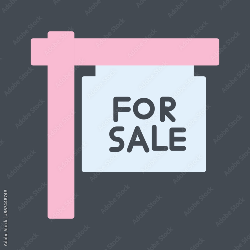 Fototapeta premium Sales Vector Icon