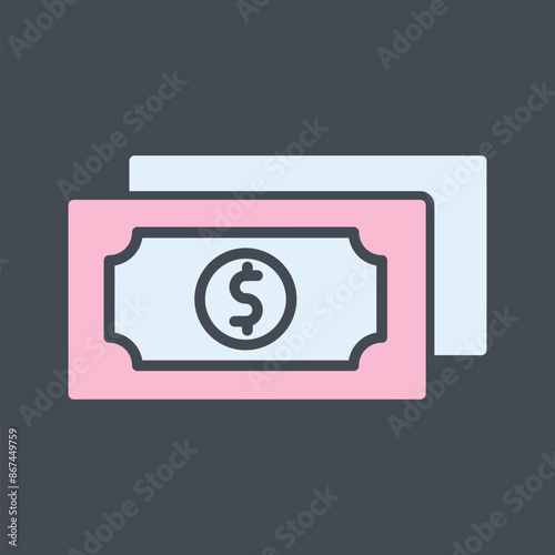 Money Vector Icon photo