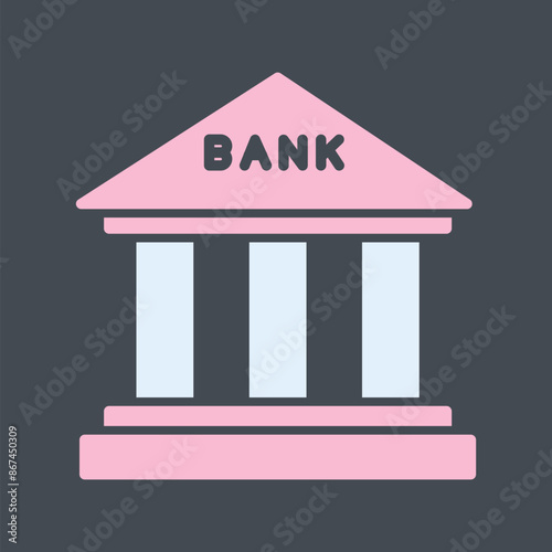 Bank Vector Icon