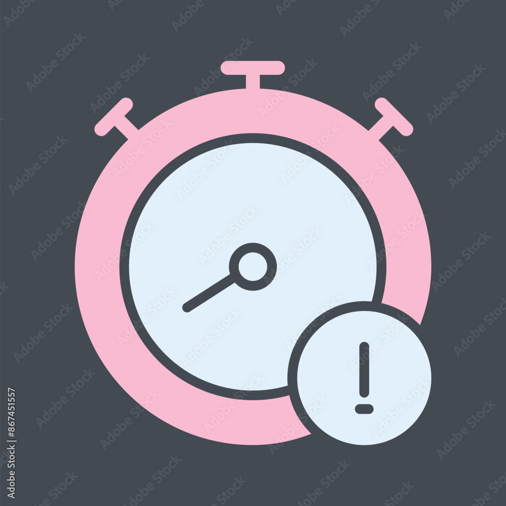 Run Time Vector Icon Run Time Vector Icon