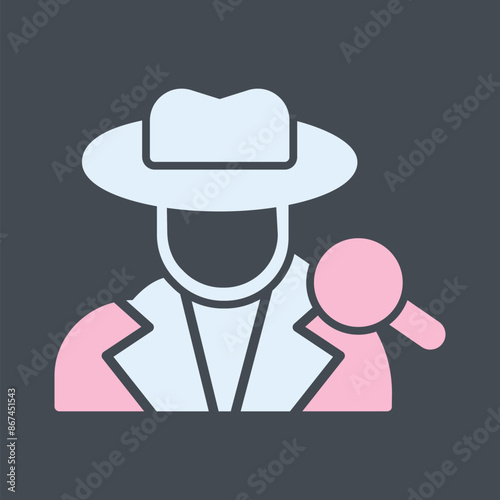 Detective Vector Icon