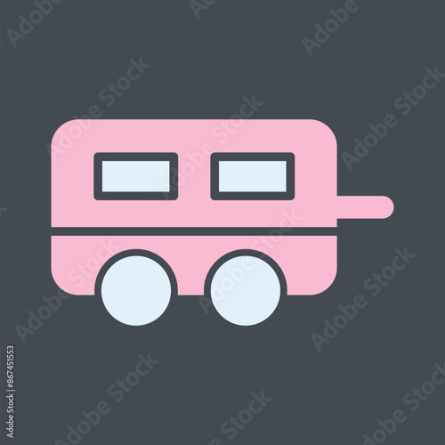 Caravan Vector Icon