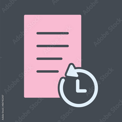 History Vector Icon