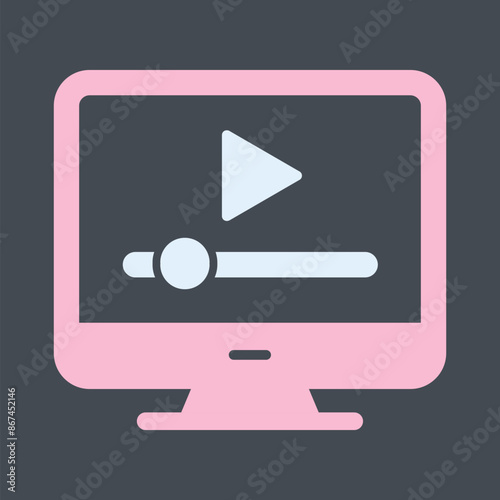 Online Tutorials Vector Icon