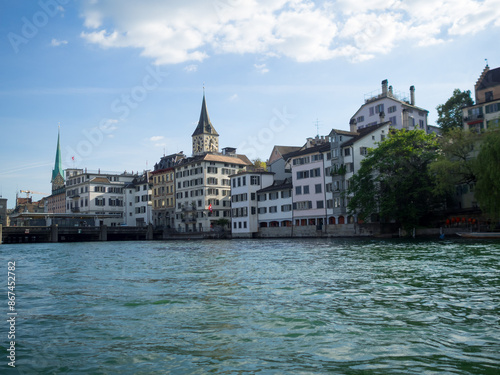 Limmat River in Zurich