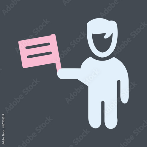 Protest Vector Icon
