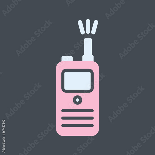 Walkie Talkie Vector Icon