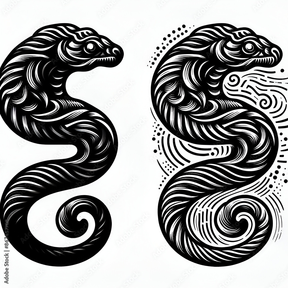 black and white tattoo design black and white tattoo design