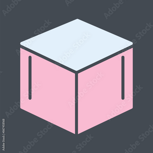 Cubic Design Vector Icon