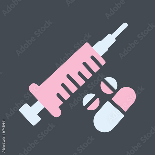 Steroids Vector Icon