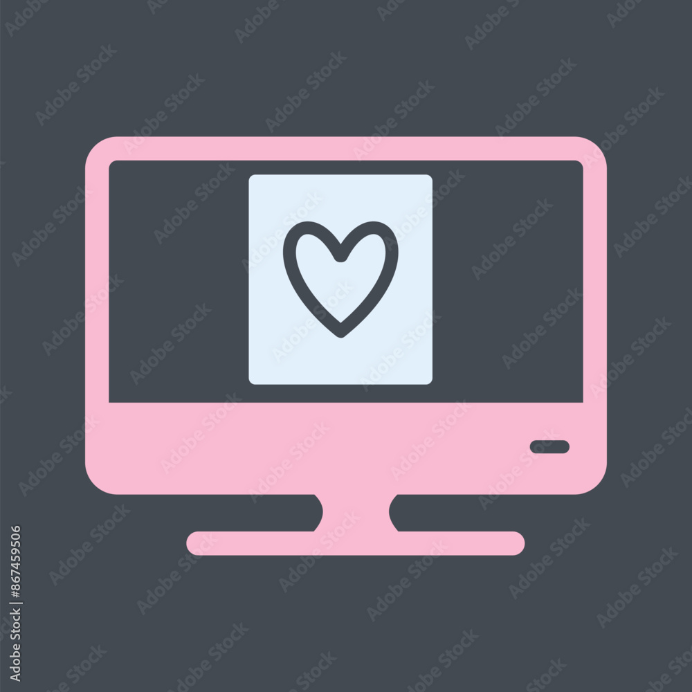 Online Gambling Vector Icon Online Gambling Vector Icon