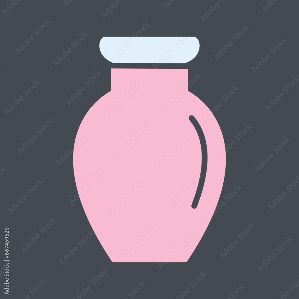 Vase Exhibit Vector Icon Vase Exhibit Vector Icon