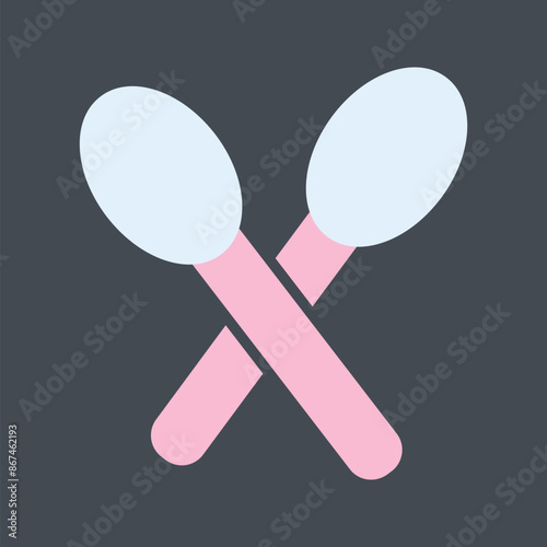 Spoons Vector Icon